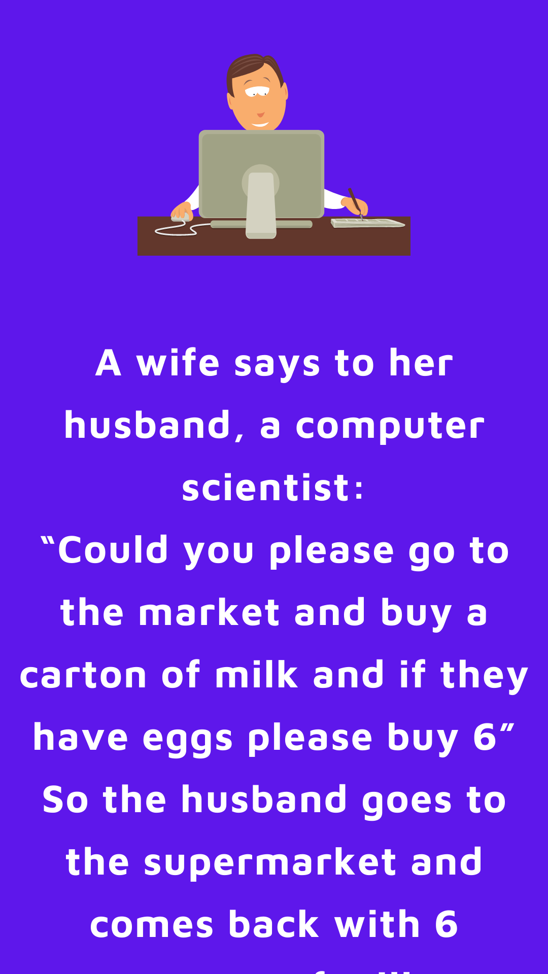 My Husband is a Computer Sciencist - Joke Book