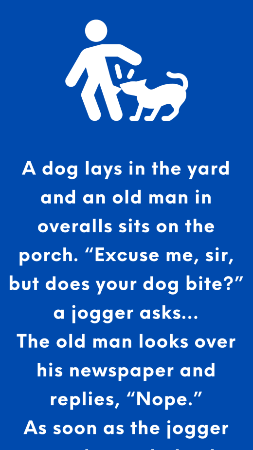 Does Your Dog Bite? - Joke Book