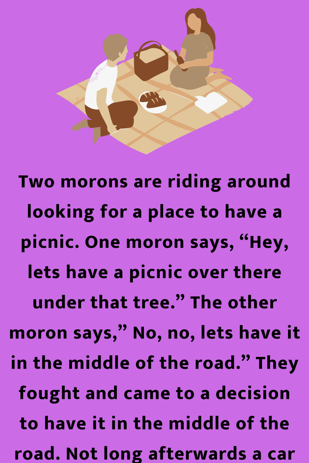 A Good Place To Have A Picnic Joke Book