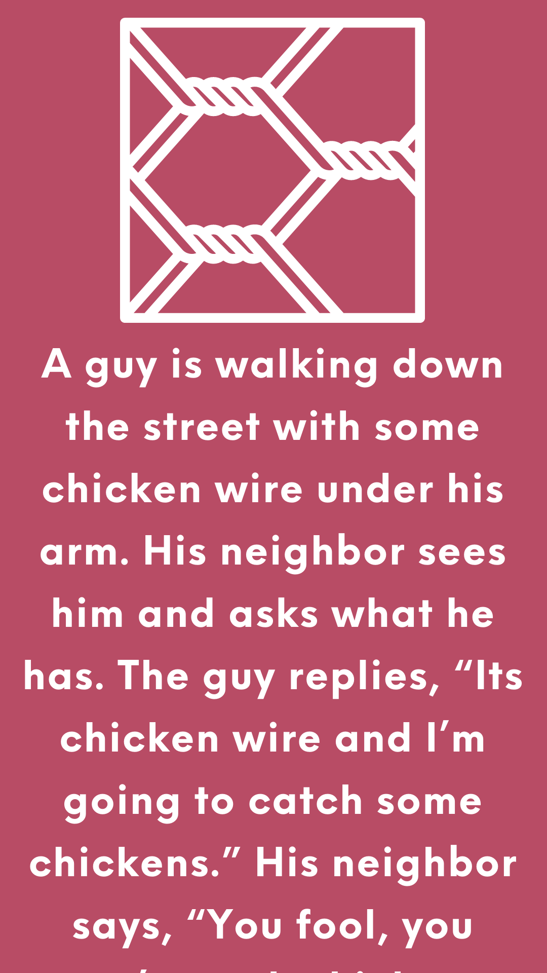 Chicken Wire, Duck Tape And... Joke Book