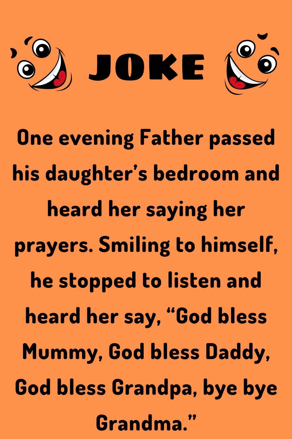 Prayers Of Daughter - Joke Book