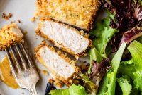 Crispy Honey Mustard Air Fryer Pork Chops