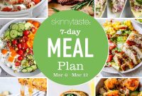 7-Day Balanced Meal Plan for March 6-12