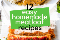 12 Homemade Meatloaf Recipes for Comforting Weeknight Dinners