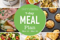 7-Day Balanced Meal Plan for March 13–19
