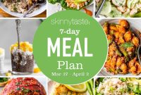 7-Day Balanced Meal Plan March 26-April 2