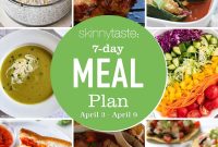 7-Day Meal Plan April 3-9: Weekly Menu and Recipes
