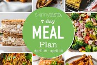 7-Day Balanced Meal Plan: April 10-16