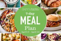 7-Day Balanced Meal Plan (April 17-23)