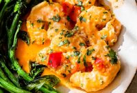 Spicy Calabrian Chili Shrimp Francese Recipe