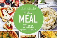 7-Day Meal Plan: Apr 24-30 Weekly Recipes and Meal Prep