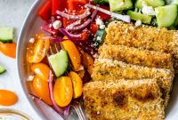 Greek Tofu Bowl Recipe: Tzatziki, Feta and Lemon