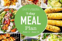Free 7-Day Balanced Meal Plan for June 5-11