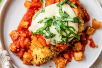 Crispy Chicken and Eggplant Parmesan Recipe