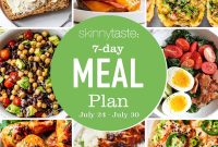 Free 7-Day Summer Meal Plan: July 24–30