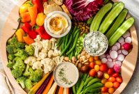Veggie Tray Ideas for Parties with Dips