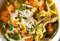 Instant Pot Homemade Chicken Noodle Soup Recipe