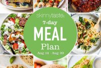 Free 7-Day Meal Plan: Aug 14-20