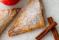 Flaky Apple Turnovers with Cinnamon Sugar Glaze