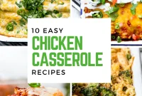 10 Comforting Chicken Casserole Recipes for Weeknight Meals