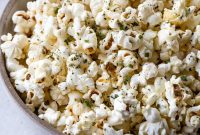 Crispy Homemade Ranch Popcorn Recipe