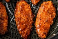 Crispy Air Fryer BBQ Chicken Tenders