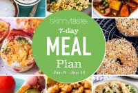 Free 7-Day Meal Plan for Jan 8-14