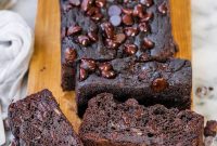 Chocolate Banana Bread with Oat Flour