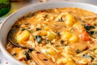 Creamy Homemade Chicken Gnocchi Soup Recipe