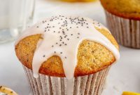 Zesty Lemon Poppy Seed Cupcakes Recipe
