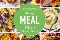 Free 7-Day Balanced Meal Plan for March 25-31