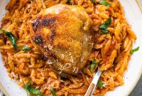 One-Pot Chicken and Orzo Recipe