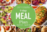 Free 7-Day Meal Plan April 15-21: Nutritious Weekly Menu
