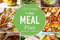 Free 7-Day Balanced Meal Plan for April 22-28