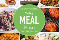 Free 7-Day Meal Plan for May 20-26