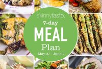 Free 7-Day Nutritious Meal Plan May 27 to June 2