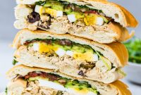 Pan Bagnat: Nicoise Tuna Sandwich