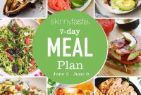 Free 7-Day Balanced Meal Plan for June 3-9