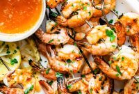 Garlic Butter Grilled Shrimp Recipe