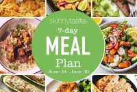 Free 7-Day Balanced Meal Plan for June 24-30