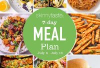 Free 7-Day Summer Meal Plan: July 8-14
