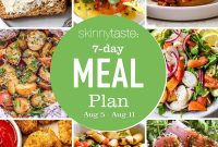 Free 7-Day Meal Plan: August 5–11 (Balanced Menu)