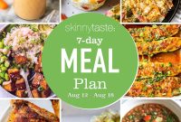 Free 7-Day Balanced Meal Plan Aug 12-18