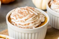 Creamy Crustless Pumpkin Pie Recipe