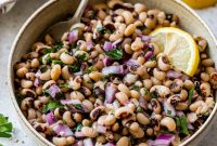 Zesty Black-Eyed Pea Salad with Lime Vinaigrette
