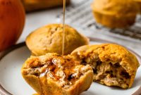 Fluffy Pumpkin Pancake Muffins Recipe for Fall Breakfast