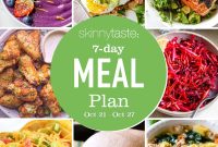 Free 7-Day Meal Plan for Oct 21-27: Recipes & Grocery List