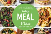 Free 7-Day Balanced Meal Plan: Nov 18-24