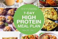 7-Day High-Protein Meal Plan to Build Muscle
