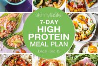 7-Day High-Protein Meal Plan to Build Muscle